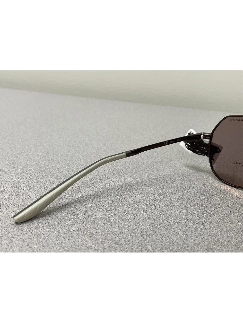 NEW NIKE OUTRIDER AVIATOR EV1086 220 BROWN W/ BROWN COURSE TINT LENS